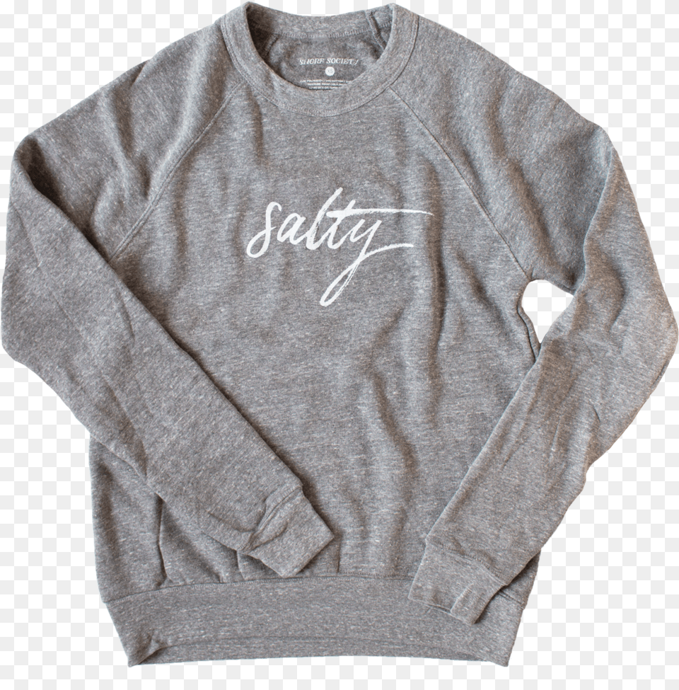 Salty Sweatshirt, Clothing, Hoodie, Knitwear, Sweater Free Transparent Png