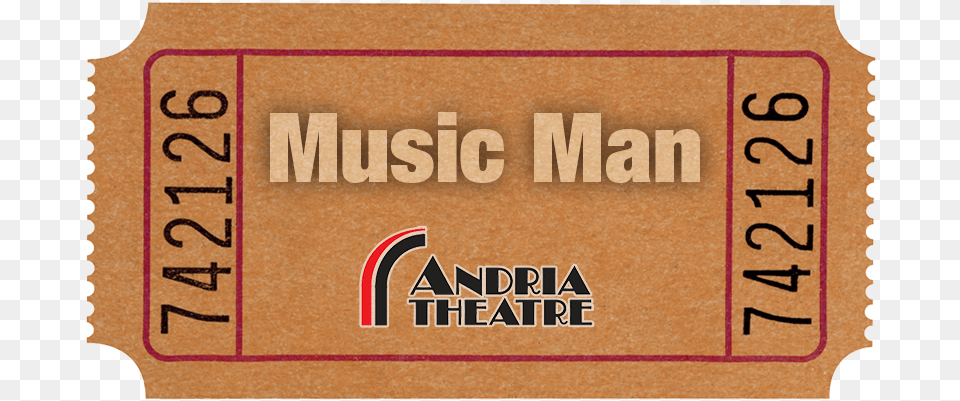 Salty Treats And Sweet Memories U2014 Andria Theatre Music, Paper, Text, Ticket Png Image