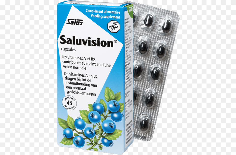 Salus Haus Saluvision Eye Protection Capsules Saluvision, Berry, Food, Fruit, Plant Png