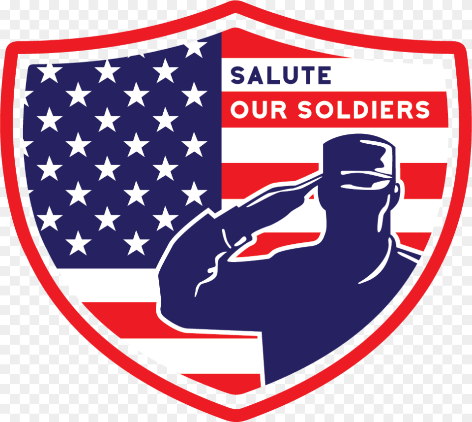 Salute Our Soldiers Fundraiser United States Flag Round, Armor, Adult, Male, Man Png
