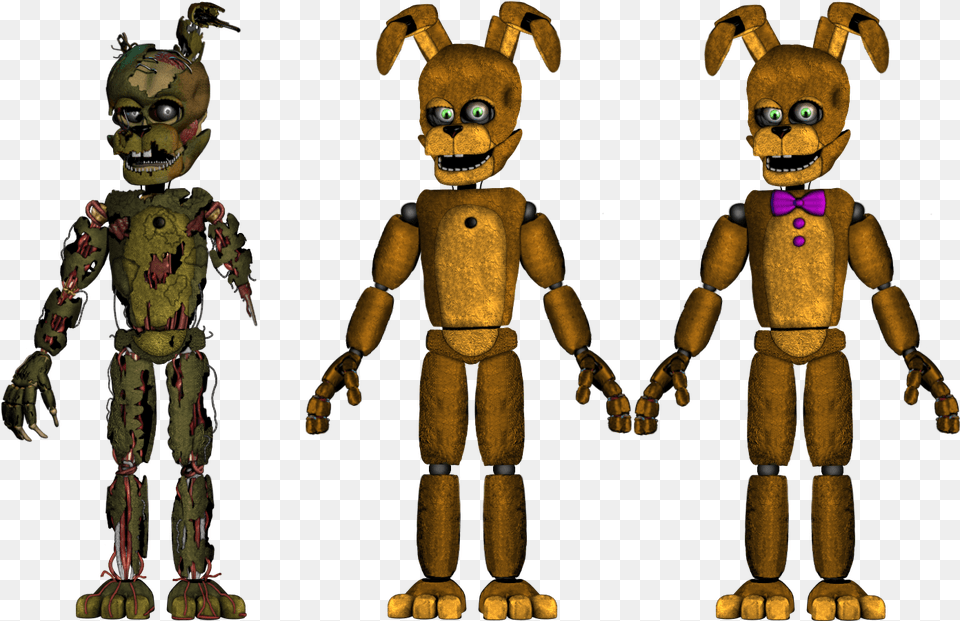 Salvage Springtrap Full Body Spring Trap Full Body, Toy, Person, Face, Head Free Png Download