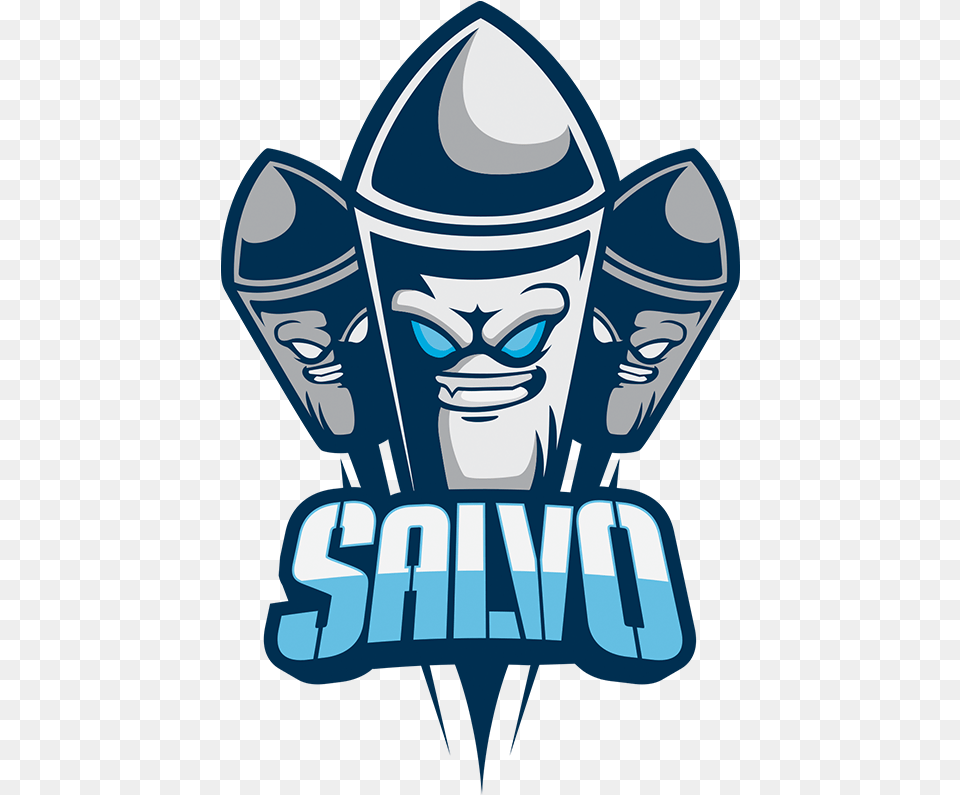 Salvo Gaming, Logo, Person, Face, Head Png Image