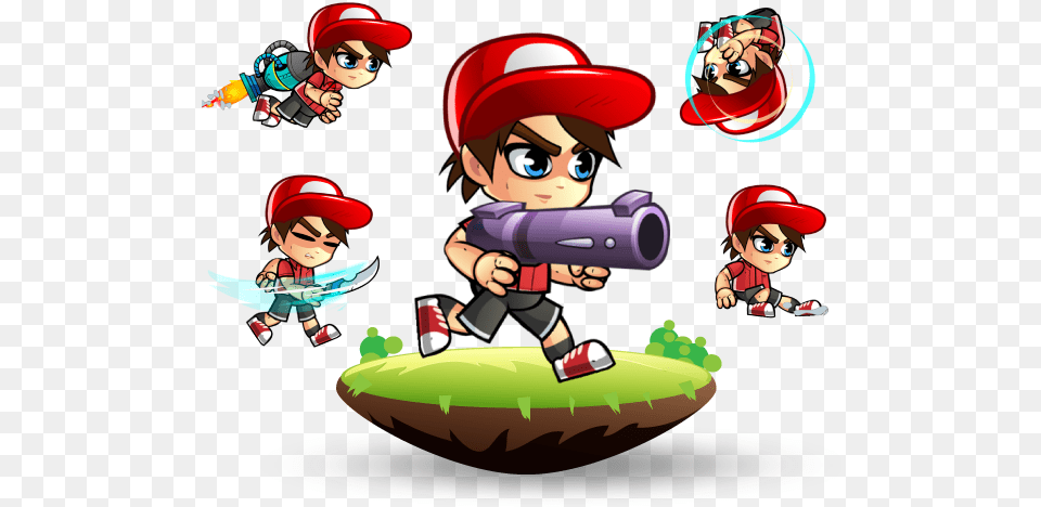 Sam 2d Game Character Sprites Set Animation Sprite Game, Baby, Person, Face, Head Free Transparent Png