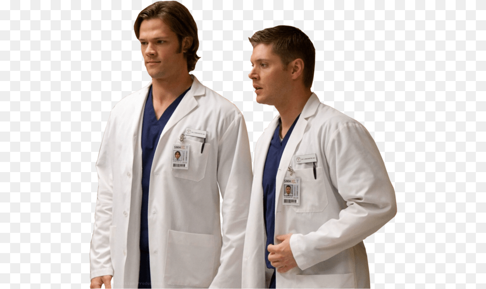 Sam Dean Winchester Supernatural Season, Lab Coat, Clothing, Coat, Person Free Png Download