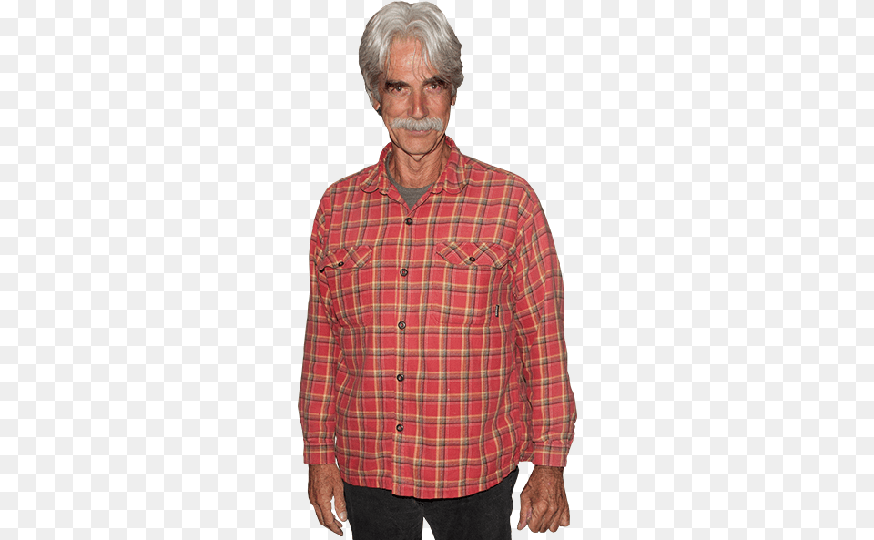 Sam Elliott Transparent Background, Shirt, Clothing, Person, Man Png Image