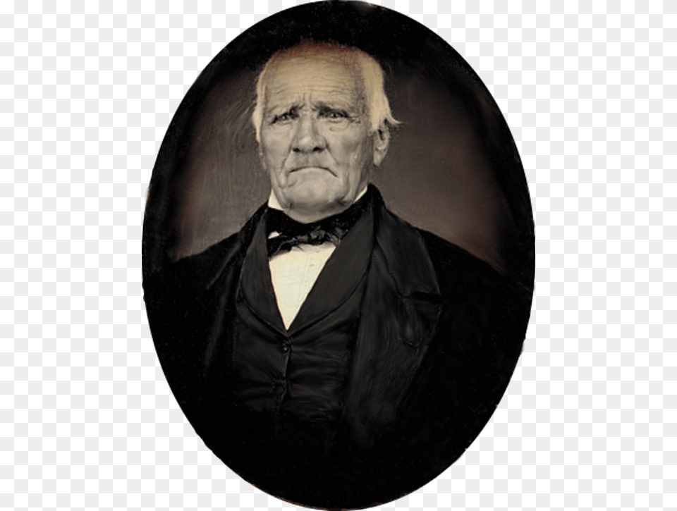 Sam Houston In 1863 Daguerreotype Sam Houston, Accessories, Tie, Suit, Portrait Free Png Download