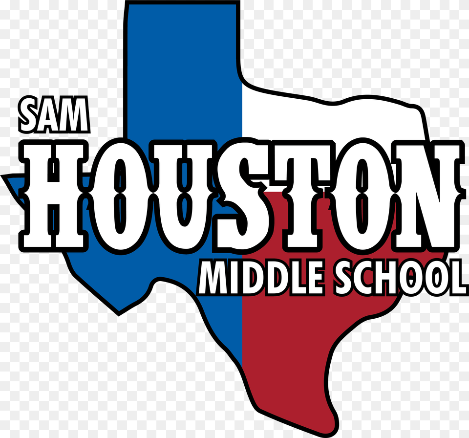 Sam Houston Middle School, Logo, Text Png Image