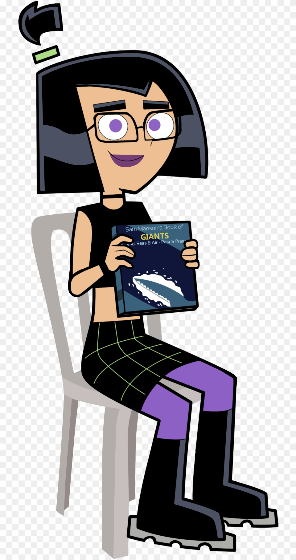 Sam Manson With Her Giants Children39s Book Book, Reading, Comics, Publication, Person Free Png