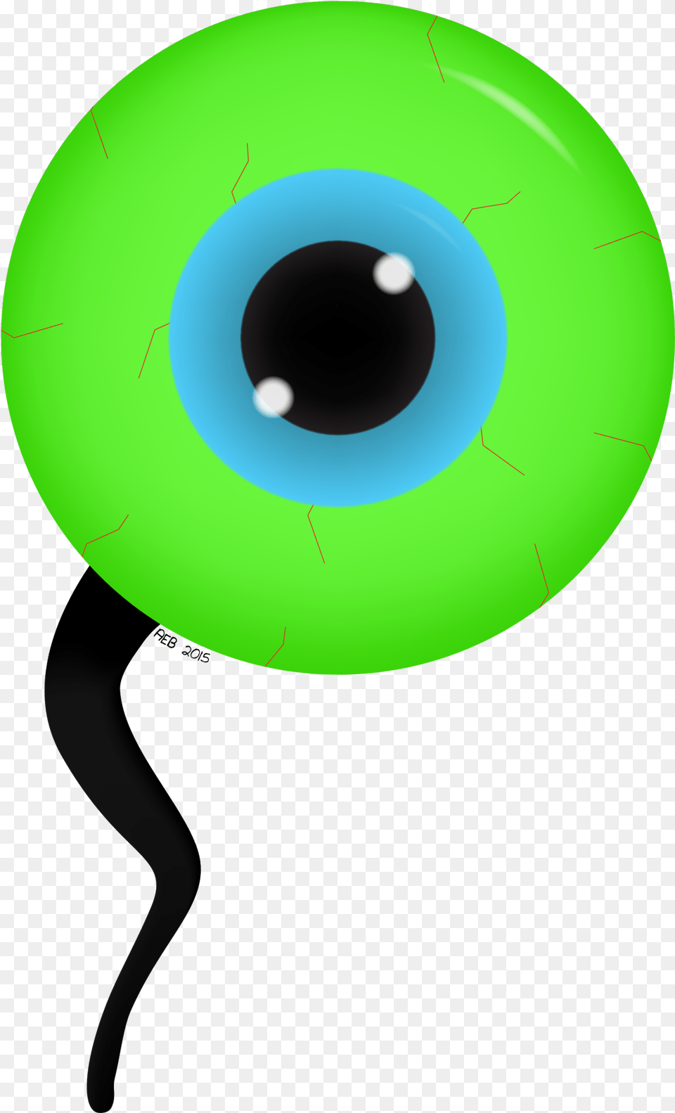 Sam The Septic Eye The Mascot Of Youtube Lets Player Sam Septiceye Transparent, Balloon, Alien, Disk Png Image