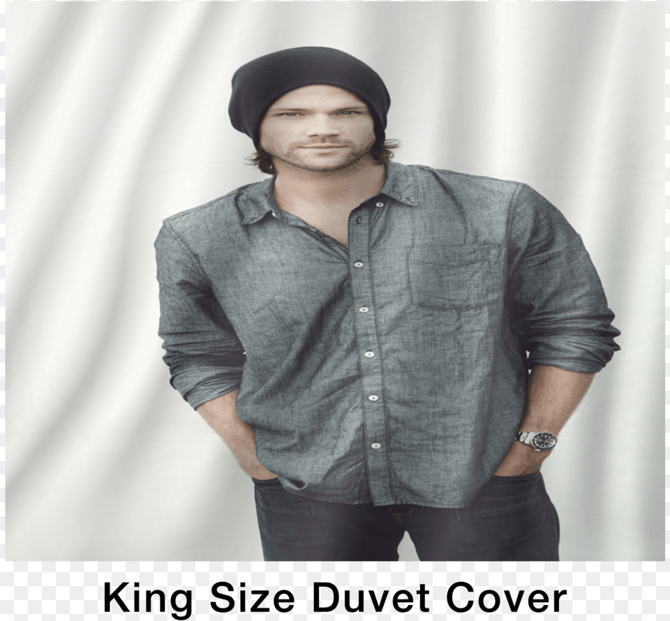 Sam Winchester Bed Room Set Shoe Size Comparison, Shirt, Clothing, Hat, Man Free Png