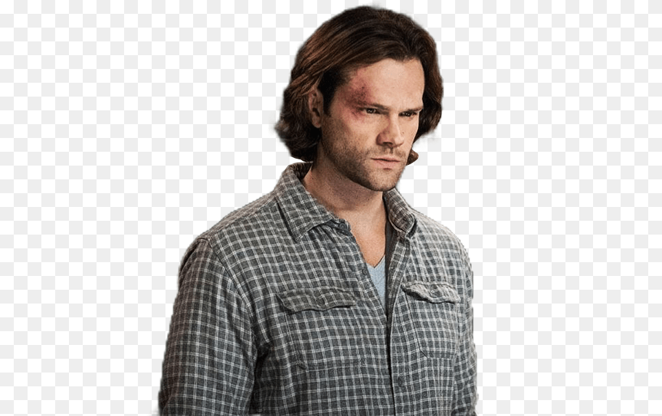 Sam Winchester Samwinchester Jaredpadalecki Supernatura Gentleman, Shirt, Portrait, Clothing, Face Free Transparent Png