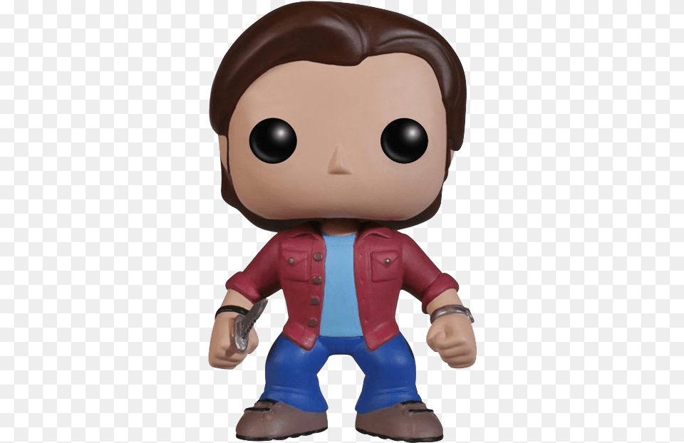 Sam Winchester Supernatural Sam Funko Pop, Baby, Person, Toy Free Png