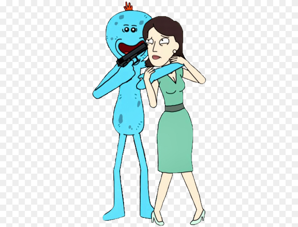 Samantha Transparent Rick And Morty Transparent, Person, Book, Publication, Comics Free Png