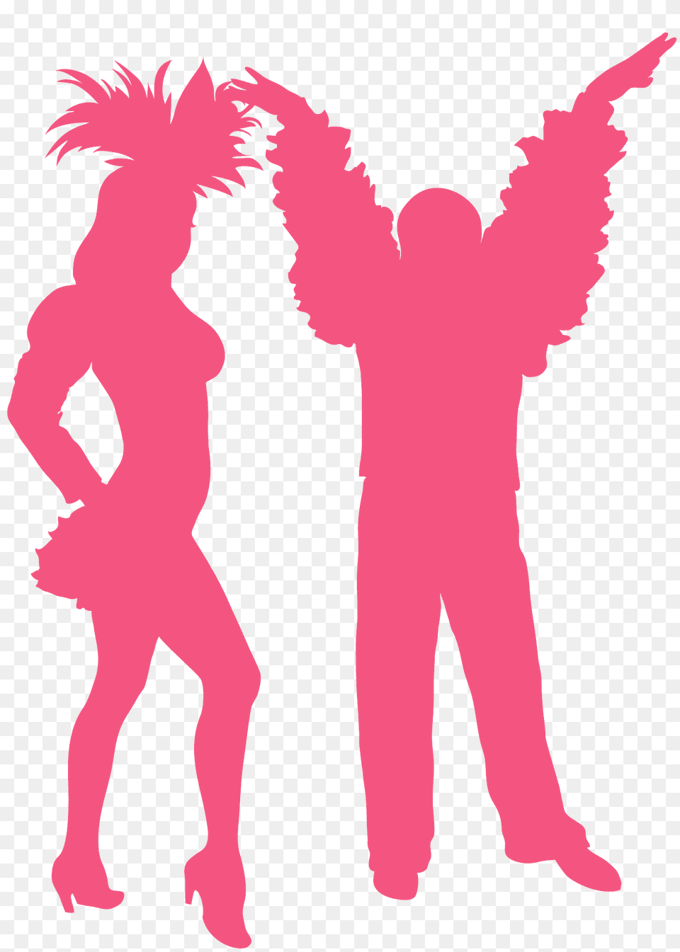 Samba Dance Silhouette, Person, Art Free Png Download