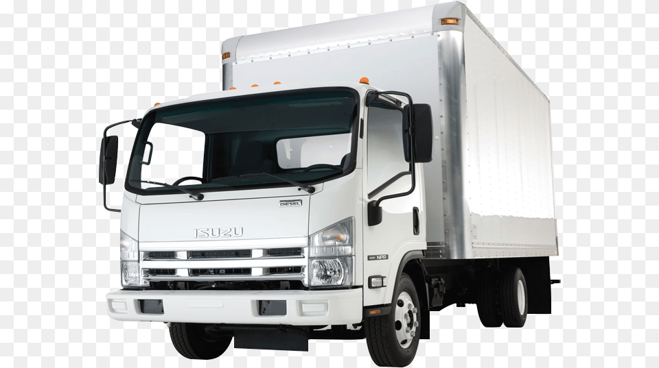 Same Day Pickup Amp Delivery Isuzu Npr Box Truck, Transportation, Vehicle, Machine, Wheel Png Image