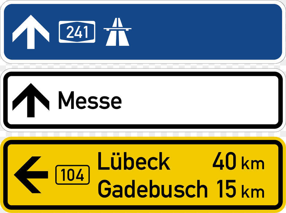 Same With Number And Distances To Next Cities Clipart, Sign, Symbol, Road Sign, Text Png