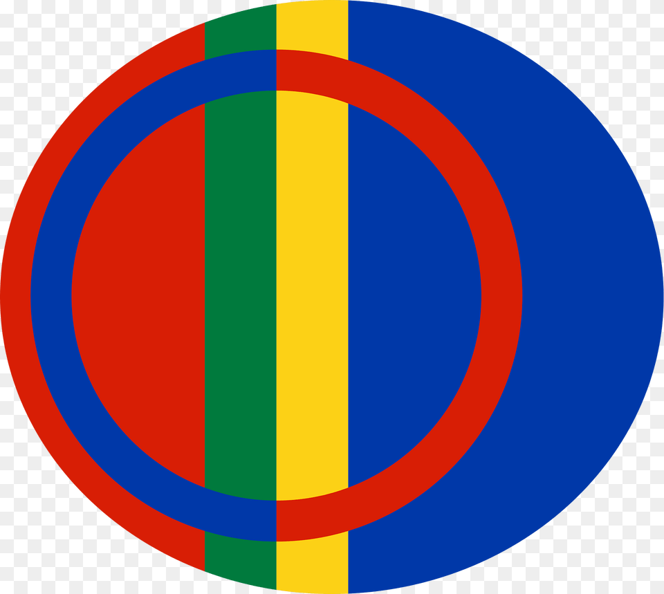Sami Flag Circle Clipart, Logo Free Png