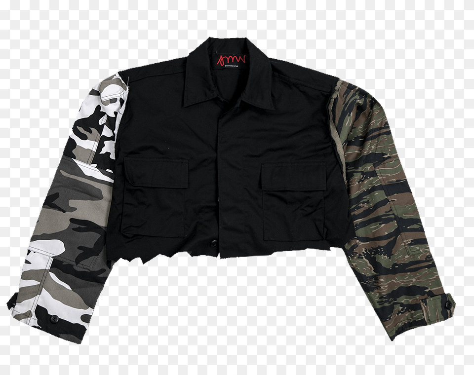 Sami Miro Crop Jacket, Clothing, Coat, Long Sleeve, Sleeve Free Png