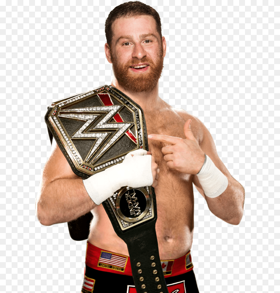 Sami Zayn Wwe Champion, Accessories, Belt, Adult, Male Free Png Download