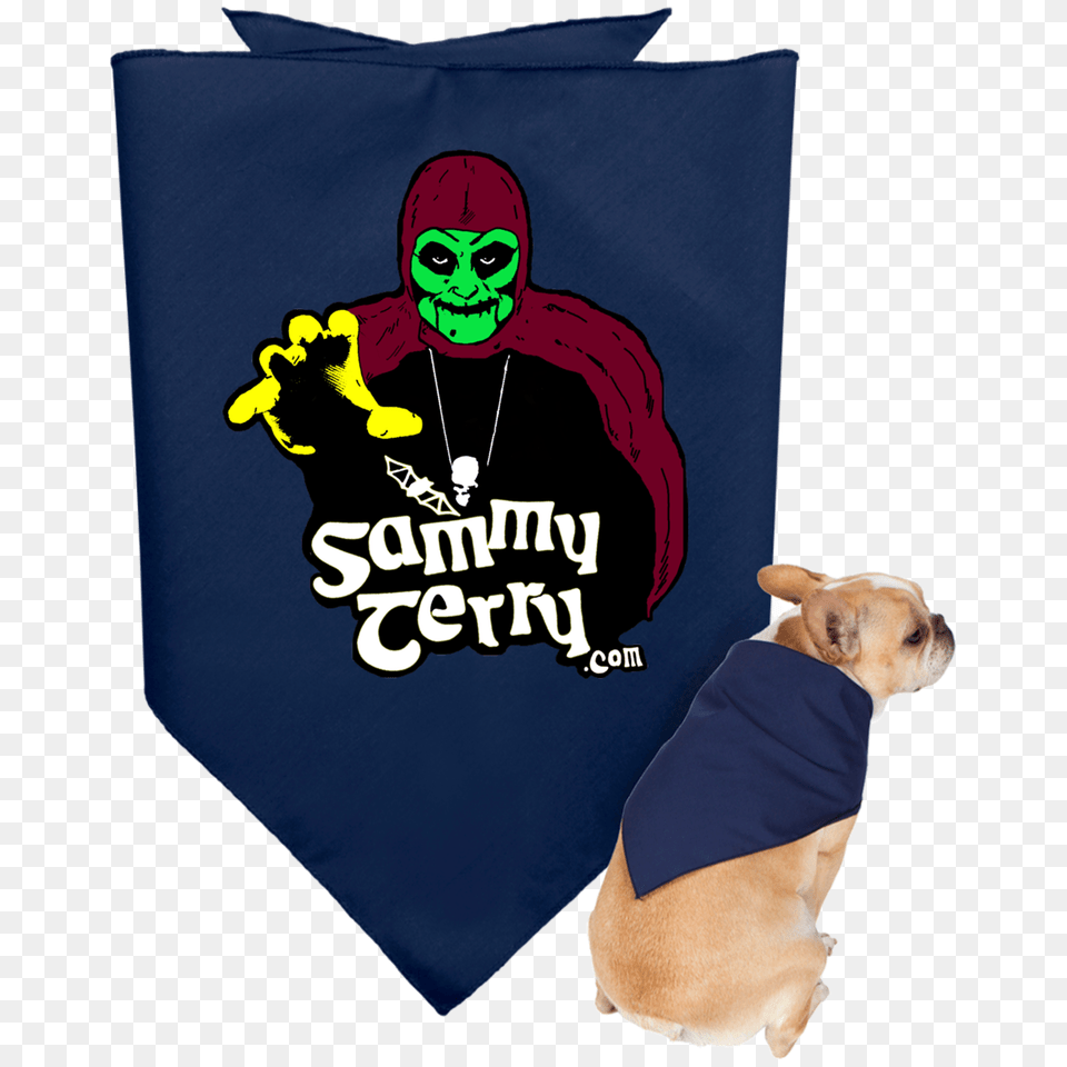 Sammy Hand Color Doggie Bandana, Accessories, Formal Wear, Tie, Canine Free Png