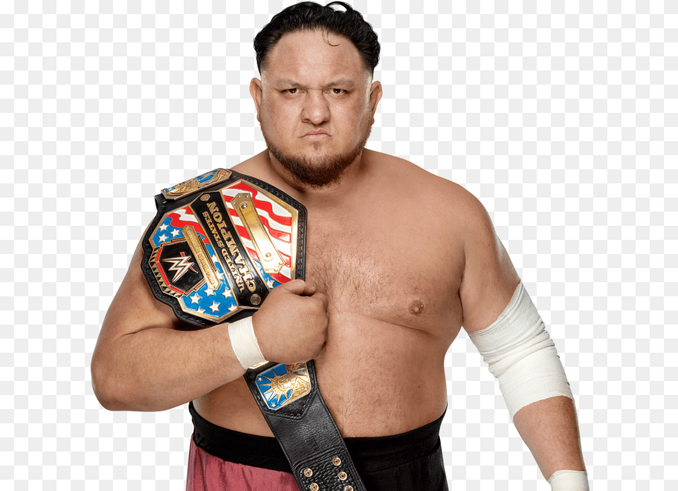 Samoa Joe Vs Rey Mysterio Wrestlemania, Accessories, Belt, Adult, Male Free Png