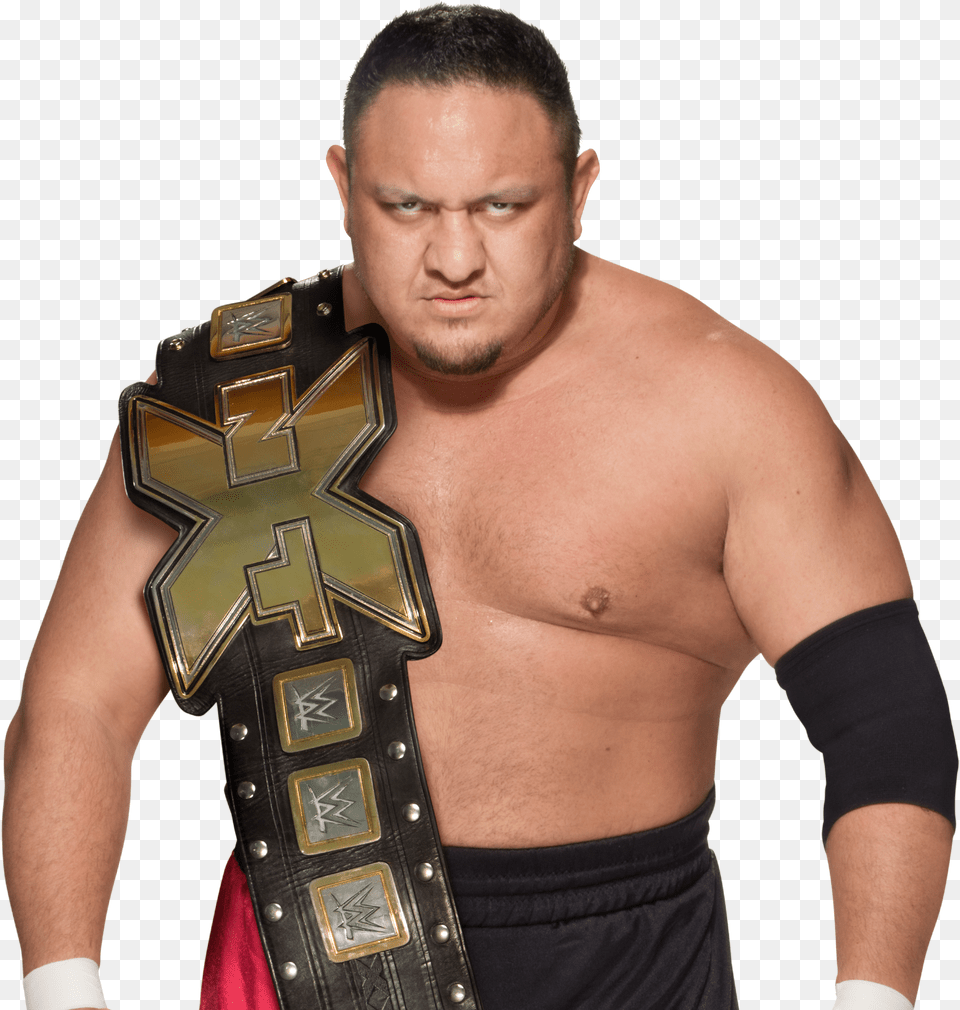 Samoa Joe Wwe Samoa Joe Nxt Champion Free Png Download