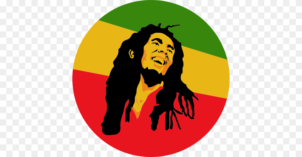 Samolepka Bob Marley Samo Lepky Sk, Logo, Adult, Female, Person Free Png