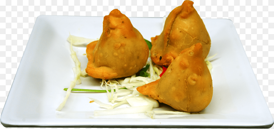 Samosa In Irving Texas, Food, Food Presentation, Plate, Meal Free Png Download
