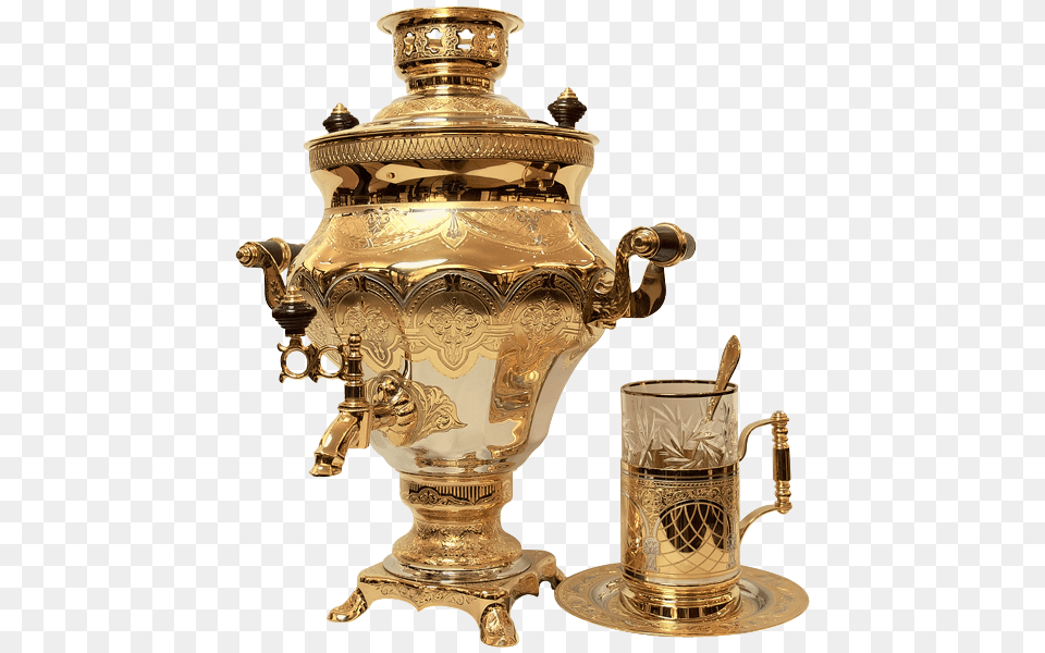 Samovar, Bronze, Jar, Pottery, Glass Free Png Download
