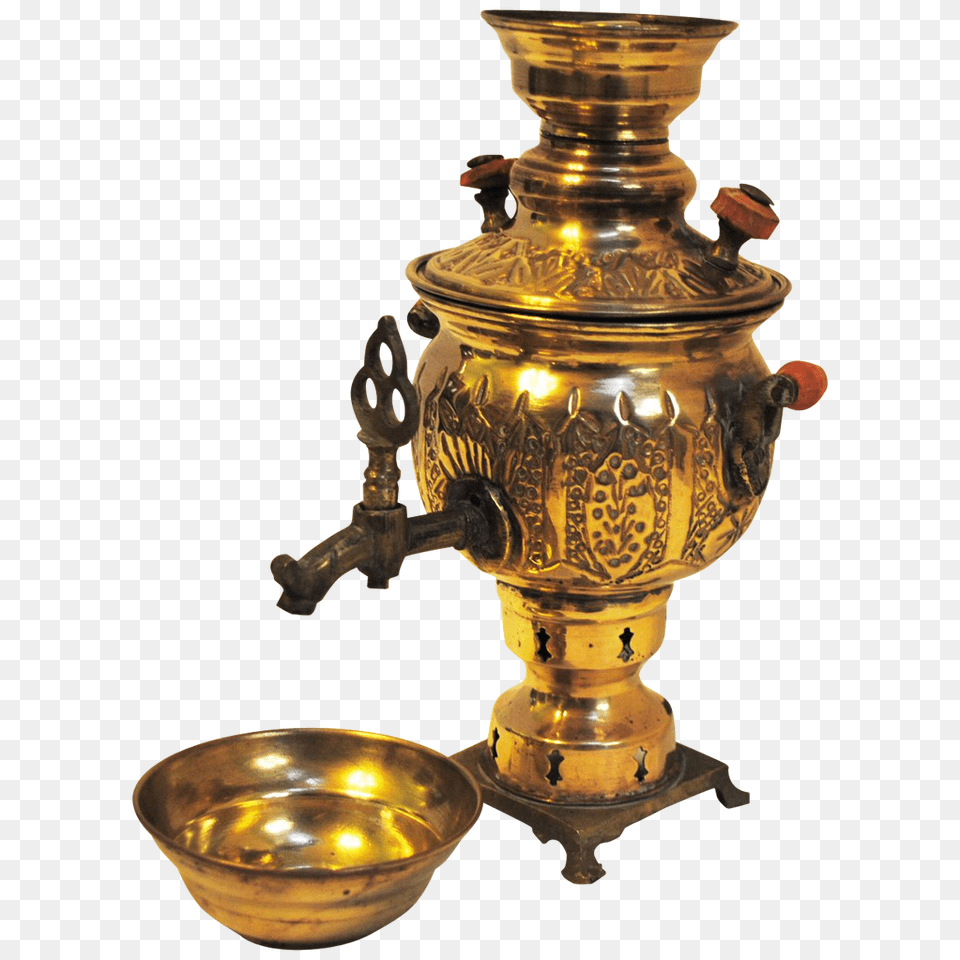 Samovar, Bronze, Jar, Pottery, Smoke Pipe Free Png