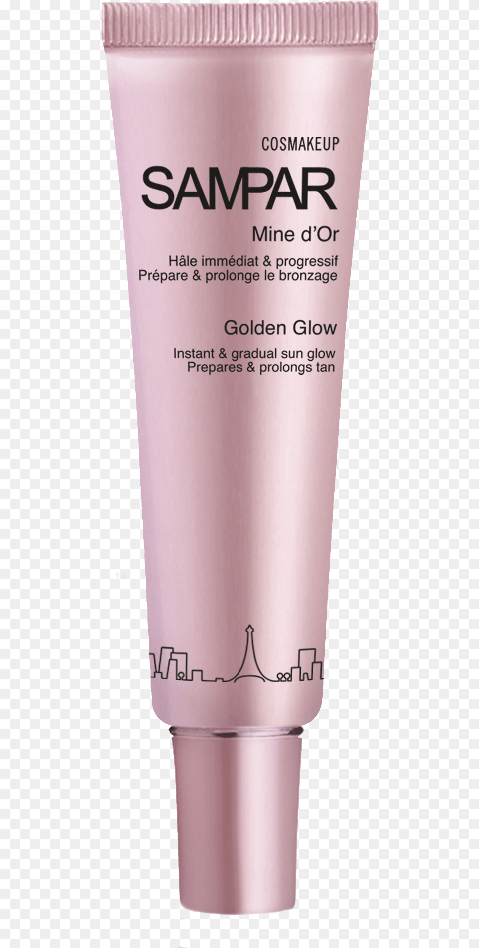 Sampar Golden Glow, Bottle, Lotion, Cosmetics Png Image
