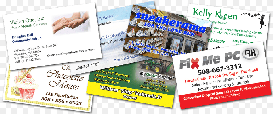 Sample Business Card Designs Flyer, Advertisement, Poster, Business Card, Text Free Transparent Png