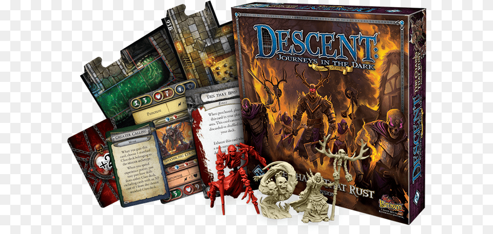 Sample Descent 2nd Edition The Chains That Rust Game, Book, Comics, Publication, Baby Png Image