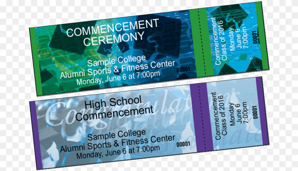 Sample Graduation Tickets, Paper, Text, Ticket Png Image