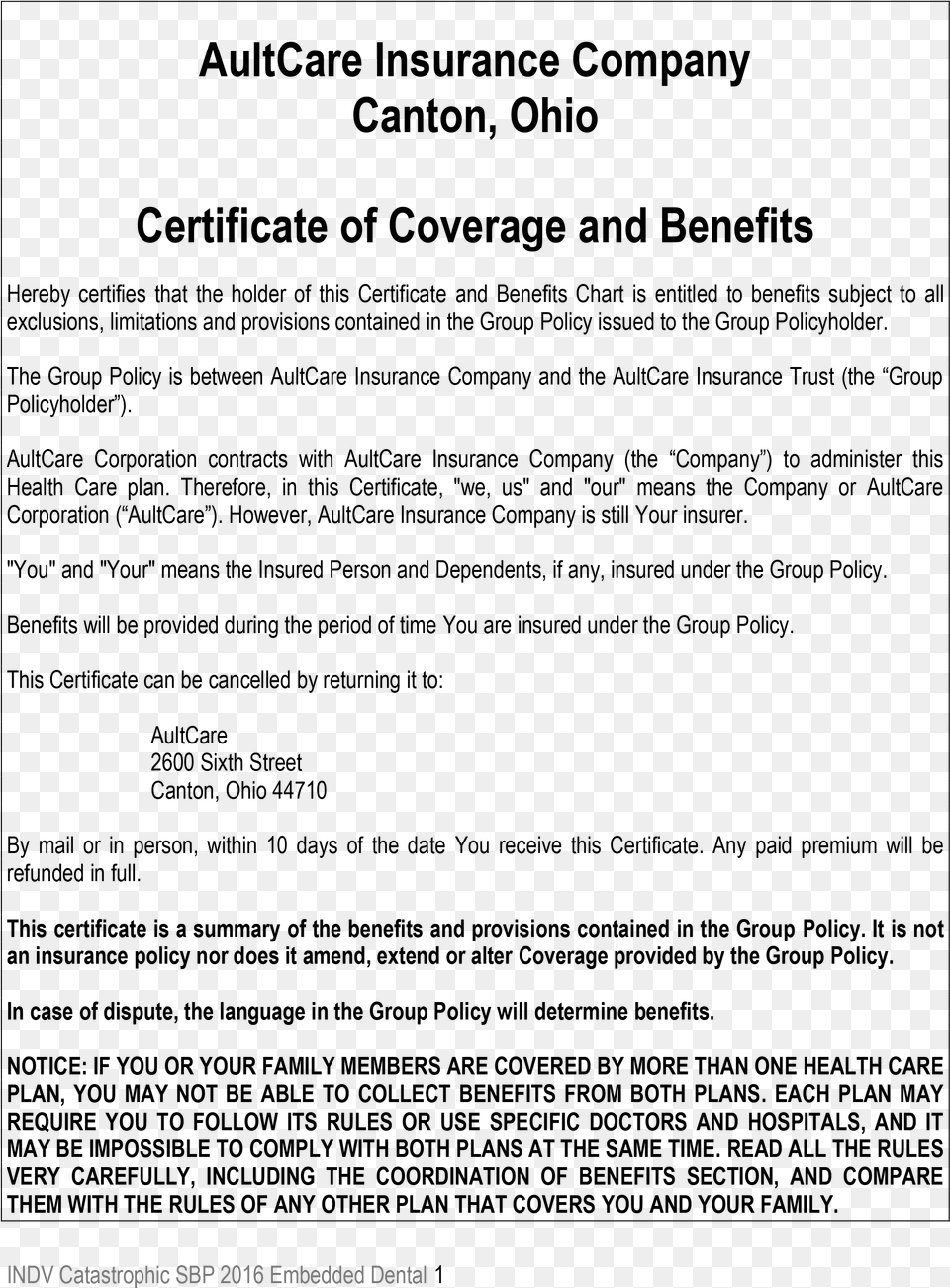 Sample Health Insurance Certificate, Gray, Lighting Free Png Download