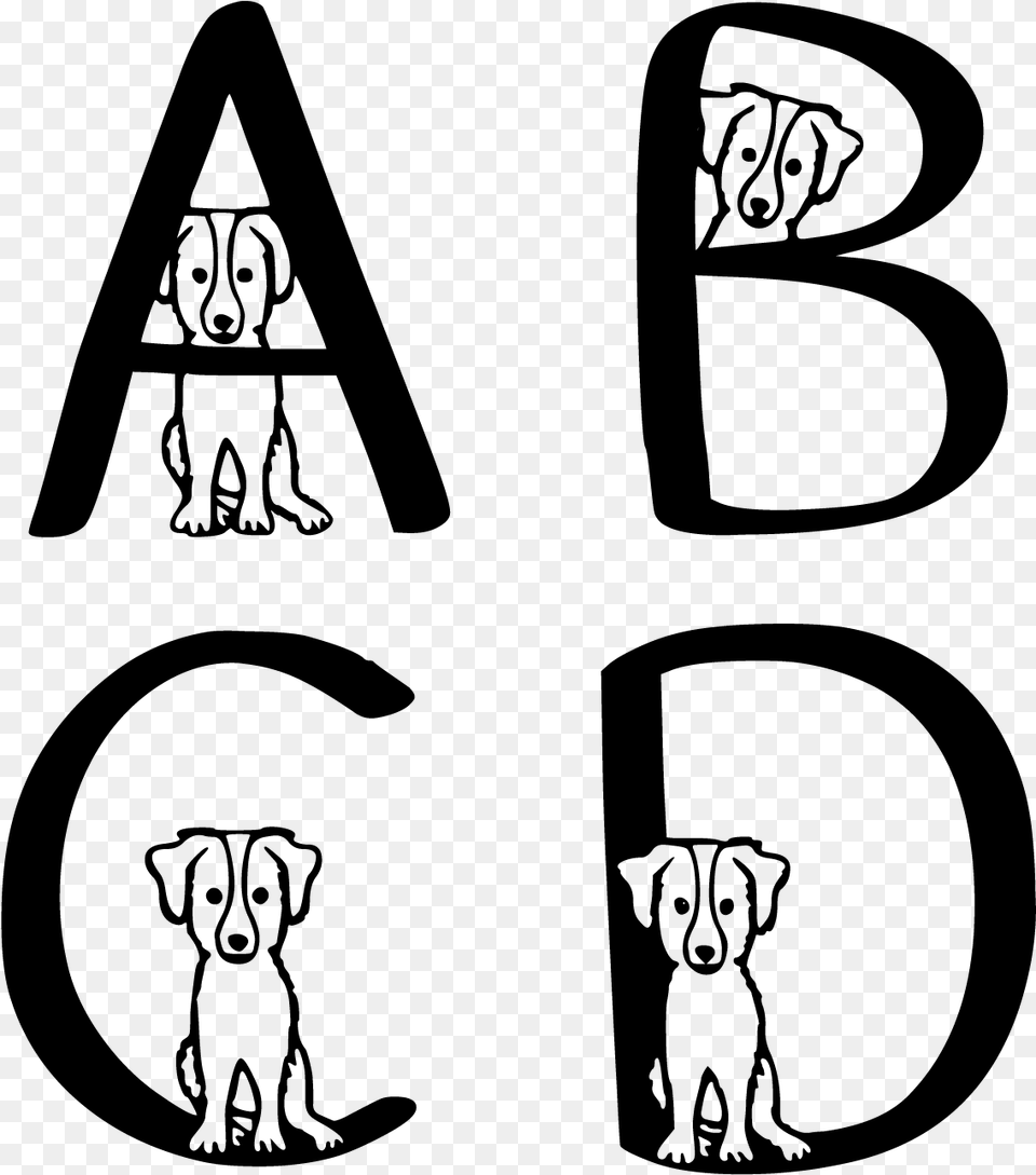 Sample Image Of Ks Australian Shepherd Font By Pretty Illustration, Gray Png
