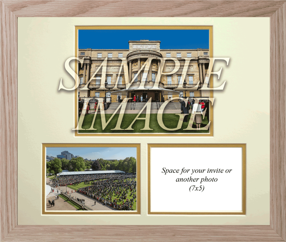 Sample Oak Garden Party Framed Photograph Picture Frame, Art, Collage, Architecture, Building Png Image