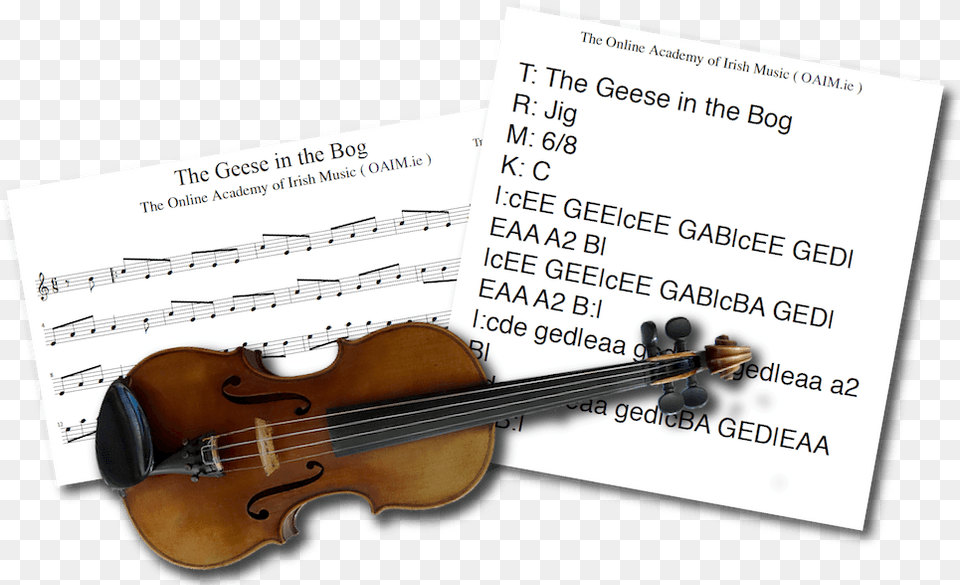 Sample Sheet Music Viola, Musical Instrument, Violin Free Png Download