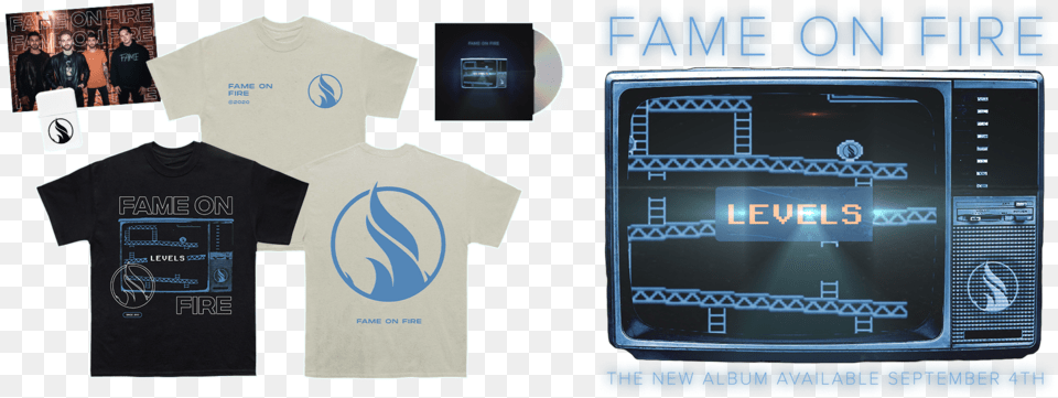Sample U2014 Fame Short Sleeve, Clothing, Shirt, T-shirt, Electronics Free Png