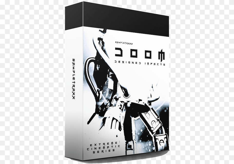 Sampletraxx Doom 3d Sampletraxx Doom Designed Impacts Dark Percussive Elements, Book, Publication, Advertisement, Poster Free Png