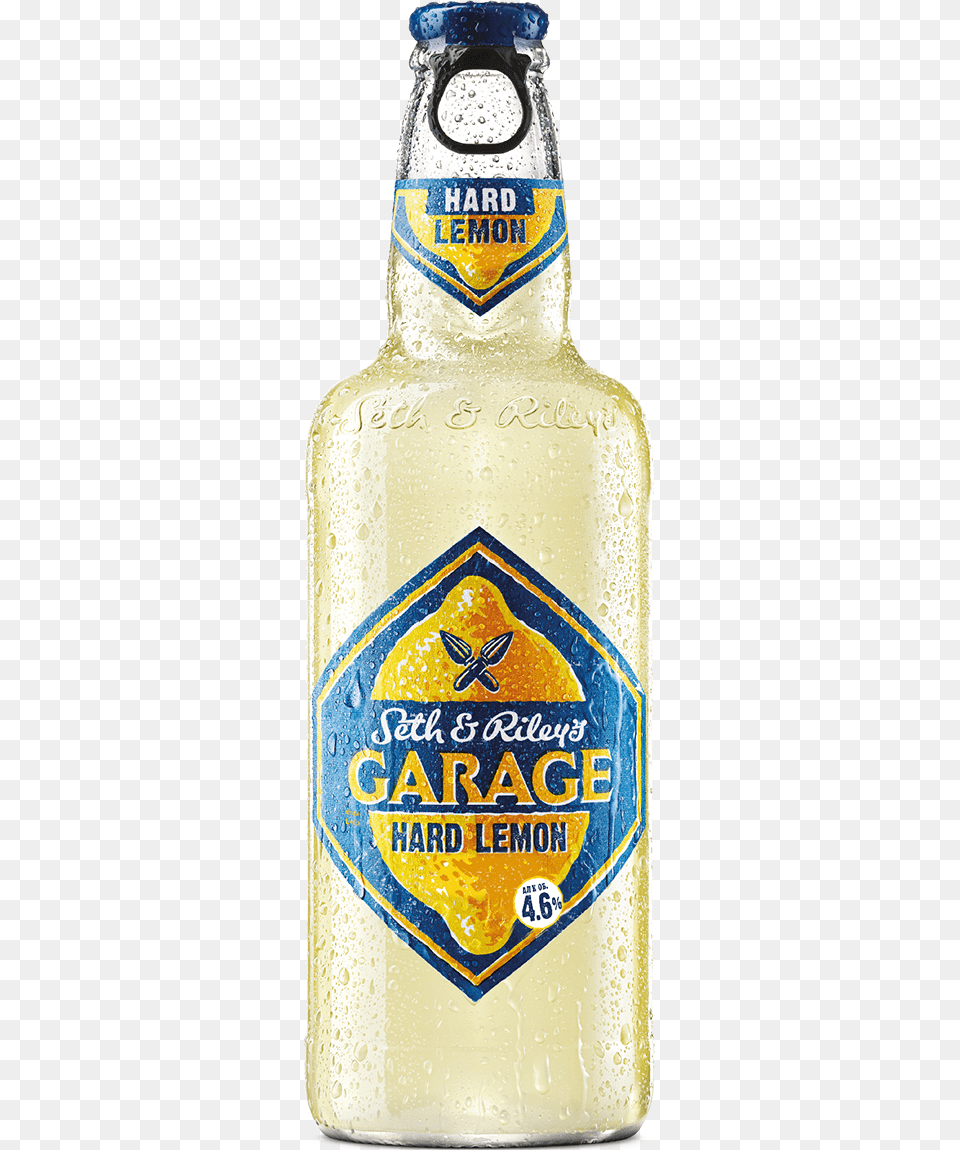 Sampr S Garage Hard Lemon Garage Hard Drink Lemon, Alcohol, Beer, Beverage, Bottle Free Png