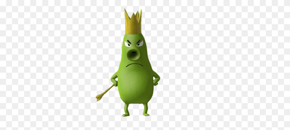Samsam King Marthial I Looks Very Annoyed, Green, Cutlery, Fork, Cartoon Png