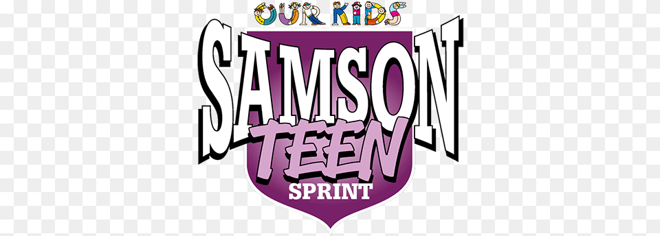Samson Teen Sprint Our Kids, Sticker, Text Free Transparent Png
