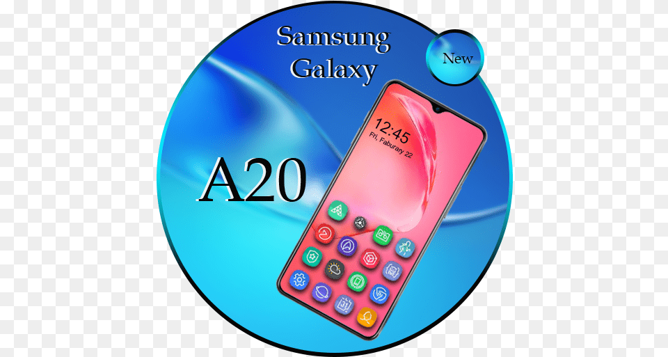 Samsumg Galaxy A20 Themes Apk 1 Feature Phone, Electronics, Disk, Mobile Phone Free Transparent Png