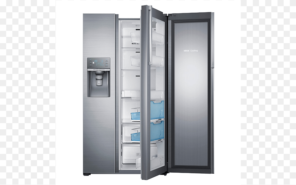 Samsung 28 5 Cu Ft Side By Side Refrigerator Samsung Food Showcase Fridge Freezer With, Appliance, Device, Electrical Device Png Image