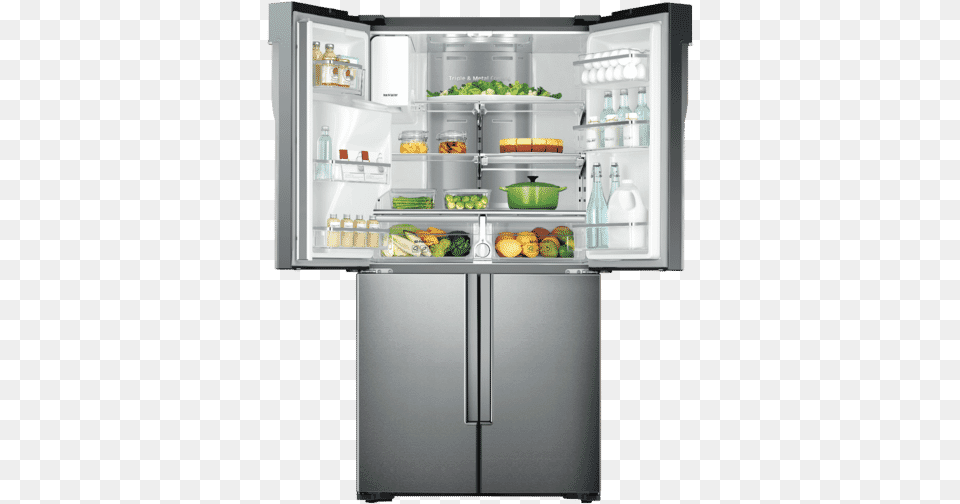 Samsung 719l French Door Refrigerator Srf719dls Rf56j9040sr Eu, Appliance, Device, Electrical Device Png Image