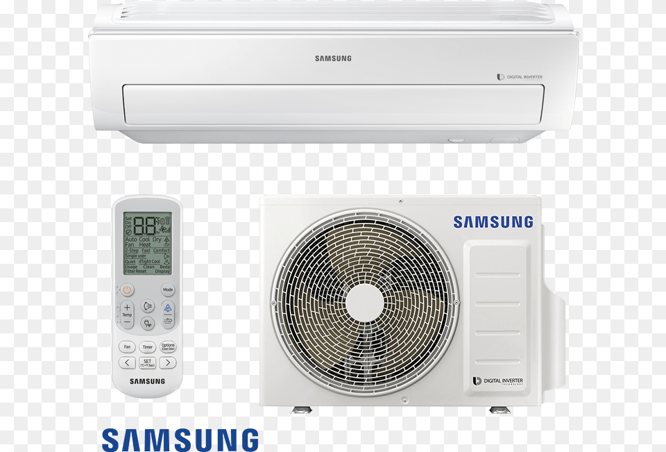 Samsung Air Conditioner, Air Conditioner, Appliance, Device, Electrical Device Free Png Download