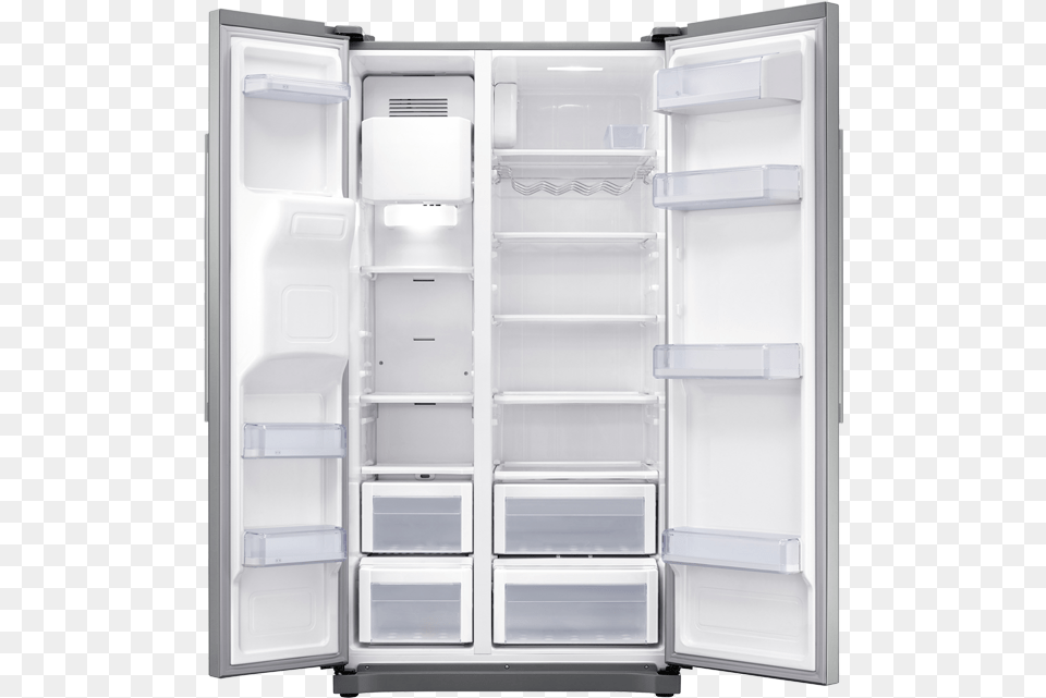 Samsung American Fridge Freezer Inside, Appliance, Device, Electrical Device, Refrigerator Free Png Download