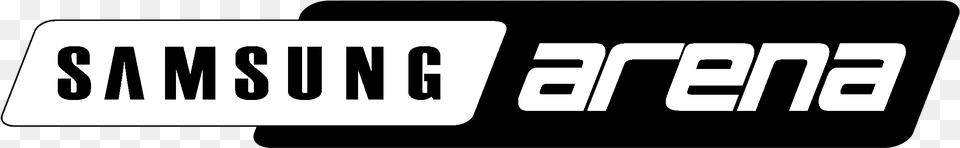 Samsung Arena Logo Black And White Samsung Arena Logo, Text Png Image