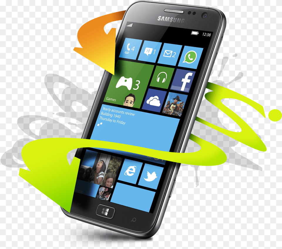 Samsung Ativ Se For Verizon All You Samsung Ativ S I8750, Electronics, Mobile Phone, Phone, Person Png Image